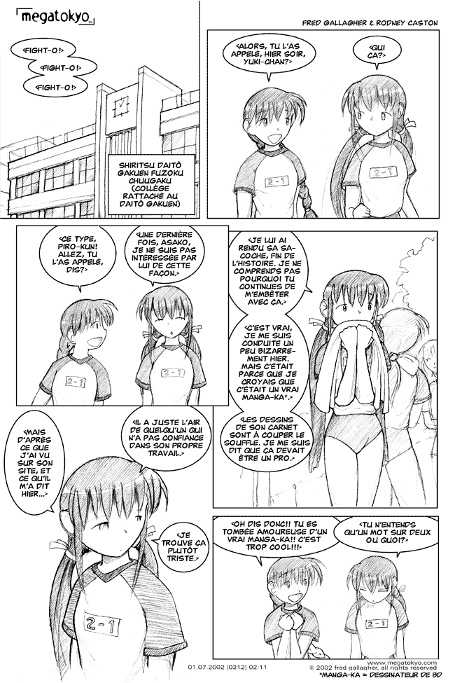 planche #212: Manga-ka ja nai